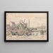 Le Conquet - Paul Signac — gerahmtes Bild an der Wand