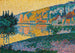 Les Andelys Sonnenuntergang - Paul Signac — Ansicht des Kunstwerks
