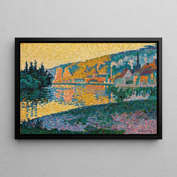 Paul Signac - Les Andelys Soleil couchant.webp