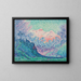 Les Diablerets, Loldenhorn und der Cabesson - Paul Signac — gerahmtes Bild an der Wand