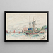 Loguivy - Paul Signac — gerahmtes Bild an der Wand
