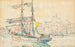Marseille, Segelboot - Paul Signac — Ansicht des Kunstwerks