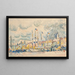 Marseille, der Kai - Paul Signac — gerahmtes Bild an der Wand