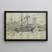 Paimpol - Paul Signac — gerahmtes Bild an der Wand
