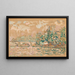Paris, Le Pont-Royal - Paul Signac — gerahmtes Bild an der Wand