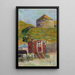 Port-en-Bessin Die alte Turm - Paul Signac — gerahmtes Bild an der Wand