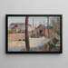 Jonction ferroviaire près de Bois-Colombes - Paul Signac — gerahmtes Bild an der Wand