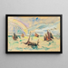 Rville - Paul Signac — gerahmtes Bild an der Wand