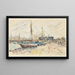 Les Sables-d'Olonne - Paul Signac — gerahmtes Bild an der Wand