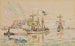 Saint-Malo, Les Terre-Neuvas (Konfliktfall) - Paul Signac — Ansicht des Kunstwerks