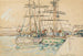 Saint-Malo Segelboote Kai - Paul Signac — Ansicht des Kunstwerks