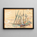 Saint-Tropez - Paul Signac — gerahmtes Bild an der Wand
