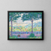 Terrasse de Meudon - Paul Signac — gerahmtes Bild an der Wand