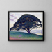 Der Kiefernbaum von Bonaventure - Paul Signac — gerahmtes Bild an der Wand