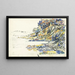 Die Bucht bei Saint-Tropez - Paul Signac — gerahmtes Bild an der Wand
