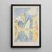 Le Port de Saint-Tropez - Paul Signac — gerahmtes Bild an der Wand