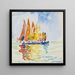 Venedig - Paul Signac — gerahmtes Bild an der Wand