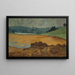Küstenlandschaft Gemälde, Ebbe in der Bretagne - Paul Sérusier — gerahmtes Bild an der Wand