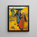 Mädchen an den großen Sandbänken - Paul Sérusier — gerahmtes Bild an der Wand