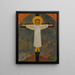 Der weiße Christus - Paul Sérusier — gerahmtes Bild an der Wand