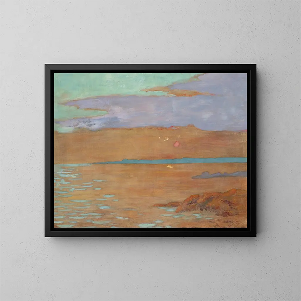 Meeres-Gemälde - Paul Sérusier — gerahmtes Bild an der Wand