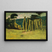 Pins und Pappeln auf einer Wiese - Paul Sérusier — gerahmtes Bild an der Wand
