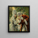 Courtiser les courtisans - Paul Stahr — gerahmtes Bild an der Wand