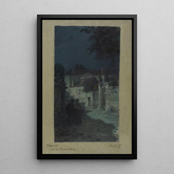 Rue Étienne Dolet Landschaft - Paul Steck — gerahmtes Bild an der Wand