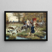 Boot auf dem Wasser - Paul Tavernier — gerahmtes Bild an der Wand