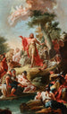 Das Predigt des heiligen Johannes der Täufer - Paul Troger — Ansicht des Kunstwerks
