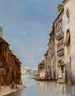 Venedig (Kanal in Venedig), 1884 - Paul Vernon — Kanalansicht
