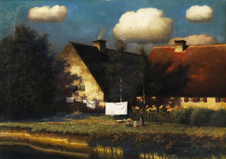 Paul Wilhelm KellerReutlingen - Gehft unter Wolken im Sptsommerlicht.webp