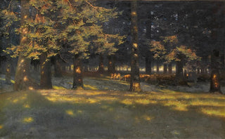 Paul Wilhelm KellerReutlingen - Waldlichtung mit grasenden Schafen.webp