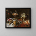 Stillleben - Paul de Vos — gerahmtes Bild an der Wand