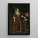 Elizabeth Gräfin von Kellie - Paul van Somer — gerahmtes Bild an der Wand