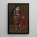 Jacques Ier d'Angleterre - Paul van Somer — gerahmtes Bild an der Wand