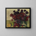 Stillleben mit Blumen - Paul von Schlippenbach — gerahmtes Bild an der Wand