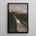 Moorkanal - Paula Modersohn-Becker — gerahmtes Bild an der Wand