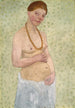 Selbstporträt zum 6. Hochzeitstag - Paula Modersohn-Becker — Ansicht des Kunstwerks