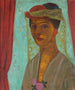 Selbstporträt mit Hut und Schleier - Paula Modersohn-Becker — Ansicht des Kunstwerks