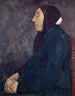 Alte bäuerin sitzend - Paula Modersohn-Becker — Ansicht des Kunstwerks