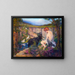 Allegorie der Kunst - Pauline Adour — gerahmtes Bild an der Wand