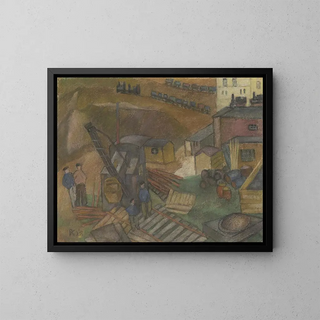 Pauline Kowarzik - Building site of I G Farben.webp