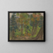 Palmenwald - Pauline Kowarzik — gerahmtes Bild an der Wand