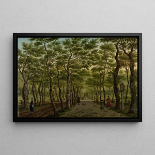 Paulus Constantijn la Fargue - The Herepad in the Haagse Bos.webp