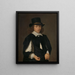 Portrait von Dirck Hendrick Meulenaer - Paulus Hennekyn — gerahmtes Bild an der Wand