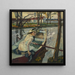 Pause de rameur Hartmannsberg - Leo Putz — gerahmtes Bild an der Wand