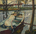 Pause de rameur Hartmannsberg - Leo Putz — Ansicht des Kunstwerks