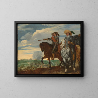 Pauwels van Hillegaert - Frederick Henry and Ernst Casimir of NassauDietz at the Siege of s Hertogenbosch.webp