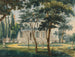 Eine Landsitz, vielleicht das Landhaus des Generals Moreau in Morrisville, Pennsylvania - Pavel Petrovich Svinin — Ansicht des Kunstwerks